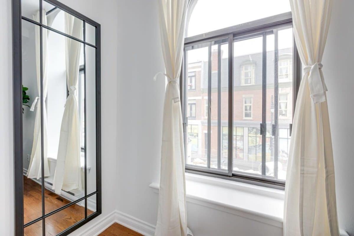 Ferienwohnung M11 Gorgeous Bright Corner 2Br In Heart Of Mtl Montréal Exterior foto